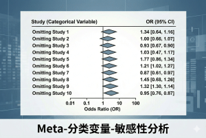 Meta-分类变量-敏感性分析